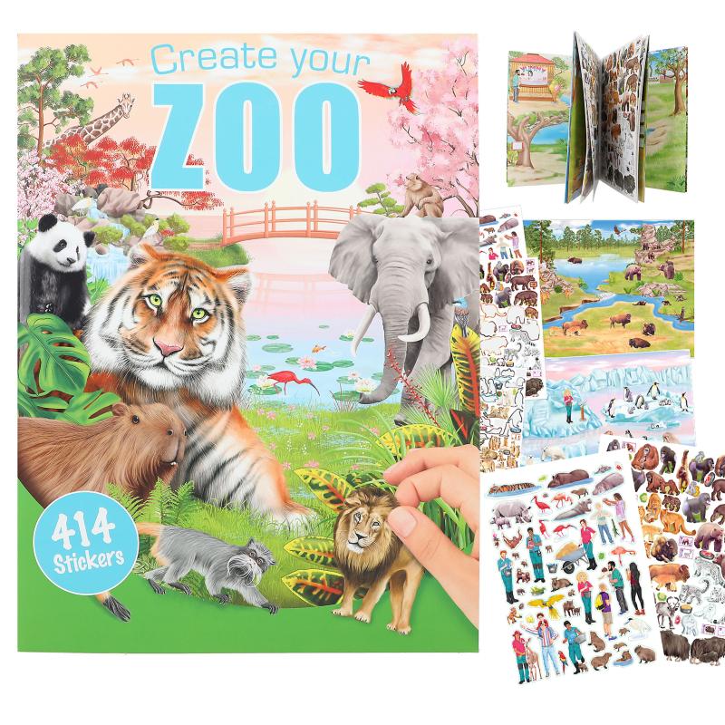 zoo-coloring-book